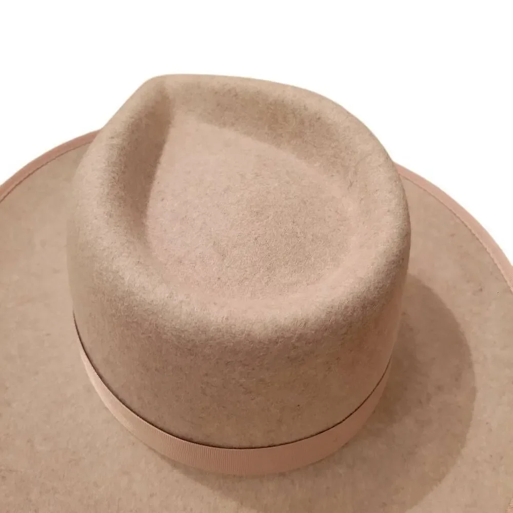 Gigi Pip Women's Tan Australian Wool Monroe Rancher Hat